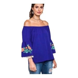 UMGEE Belize BellSleeve Embroidered Boho M
